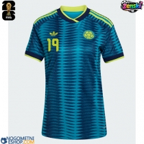 Ženski Nogometni dresi Kolumbija Rafael Santos Borre #19 Gostujoči SP 2026 Kratek Rokav